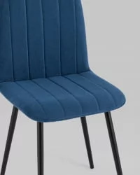 Стул Easy велюр Синий